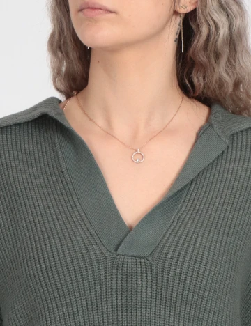 Pulover Oversize Vero Moda, verde