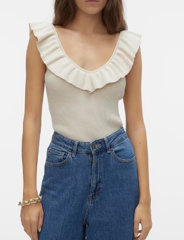 
						Bluza Vero Moda, crem