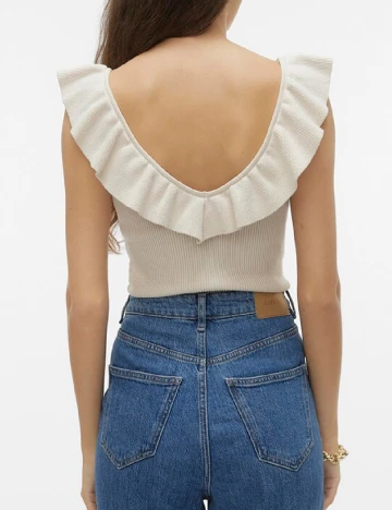 Bluza Vero Moda, crem