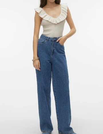 Bluza Vero Moda, crem
