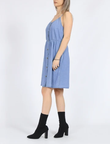 Rochie scurta Vero Moda, albastru Albastru