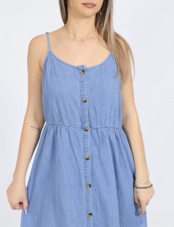 Rochie scurta Vero Moda, albastru Albastru