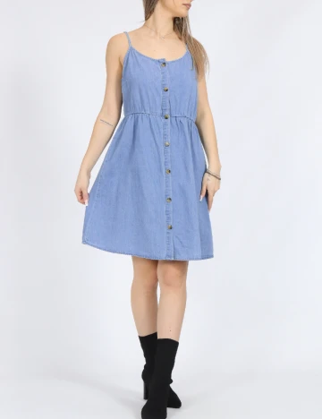 Rochie scurta Vero Moda, albastru Albastru