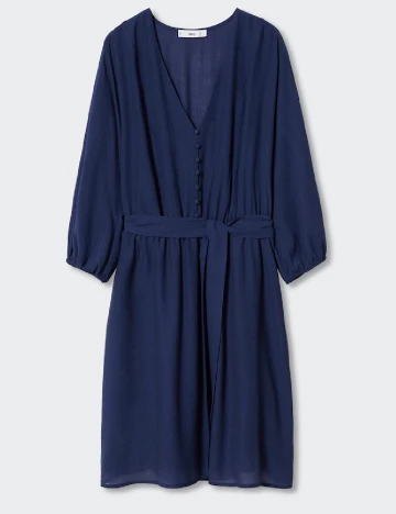 Rochie scurta Mango Violeta, bleumarin