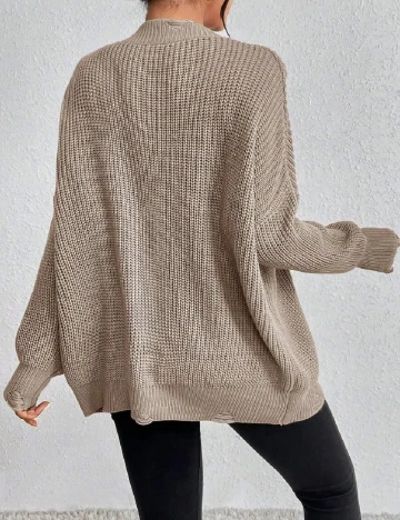Cardigan SHEIN, maro