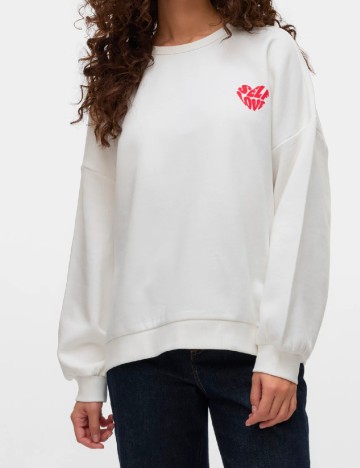 
						Bluza Vero Moda, alb