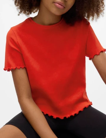 Tricou Vero Moda Kids, rosu Rosu
