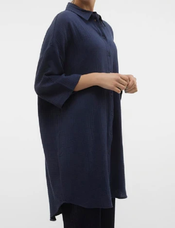 Camasa Vero Moda, bleumarin