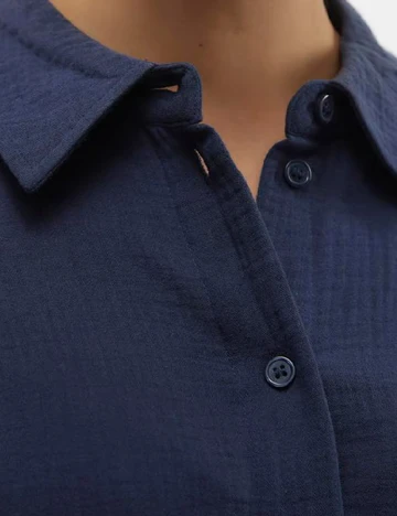 Camasa Vero Moda, bleumarin