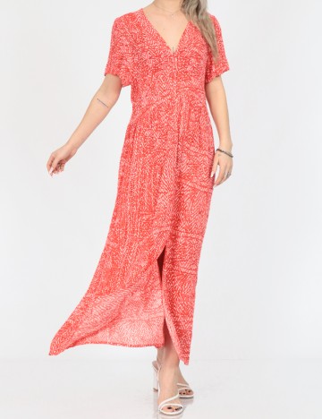 Rochie lunga Vero Moda, rosu