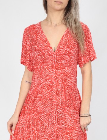 Rochie lunga Vero Moda, rosu