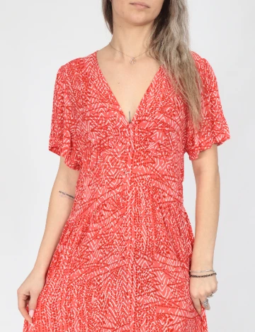 Rochie lunga Vero Moda, rosu