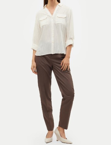 
						Pantaloni Vero Moda, maro