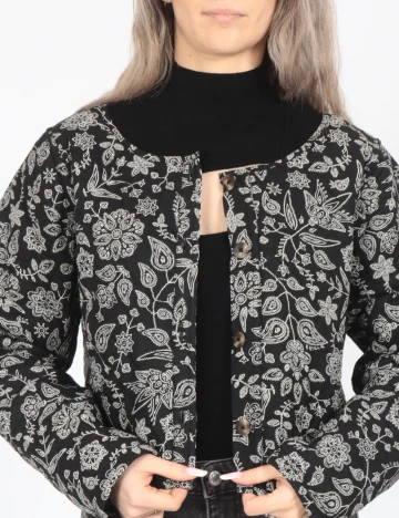 Jacheta Only, negru Negru