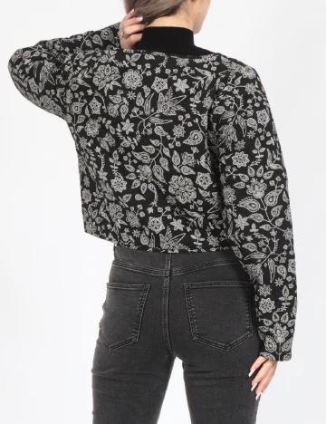 Jacheta Only, negru Negru