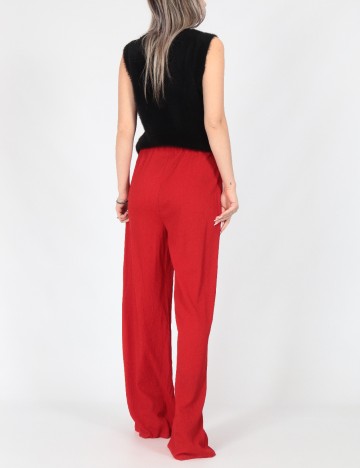 Pantaloni Vero Moda, rosu