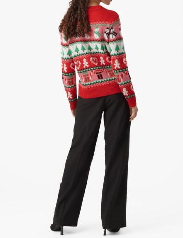 Pulover Vero Moda, rosu