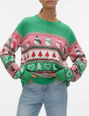 Pulover Vero Moda, verde