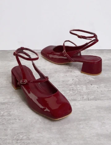 Pantofi SHEIN, rosu Rosu