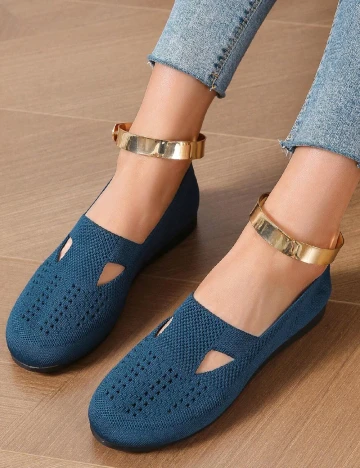 Balerini SHEIN, bleumarin Albastru