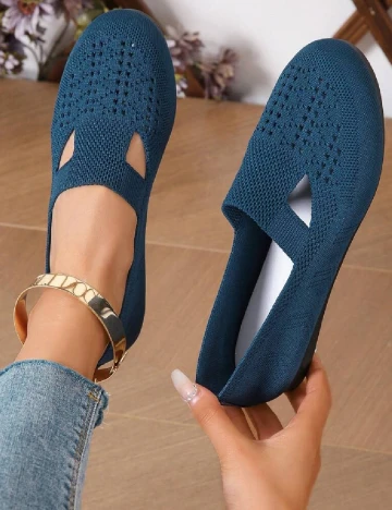 Balerini SHEIN, bleumarin Albastru