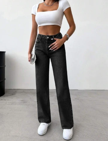 Blugi SHEIN, negru