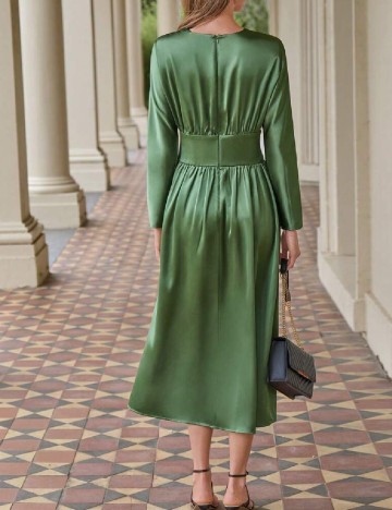 Rochie medie SHEIN, verde