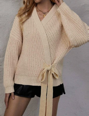 
						Cardigan SHEIN, crem