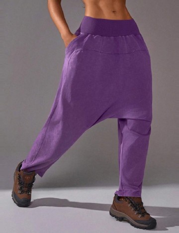 Pantaloni SHEIN, mov