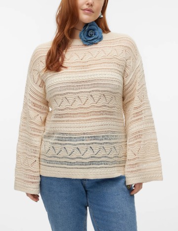 
						Bluza Vero Moda Curve, crem