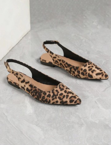 Balerini SHEIN, animal print