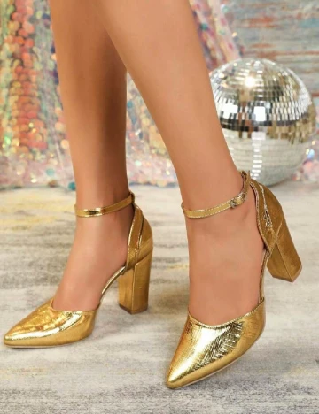 Pantofi SHEIN, auriu Galben