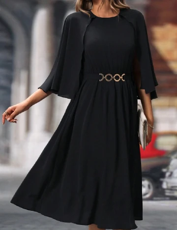 Rochie medie SHEIN, negru