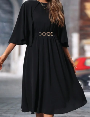 Rochie medie SHEIN, negru