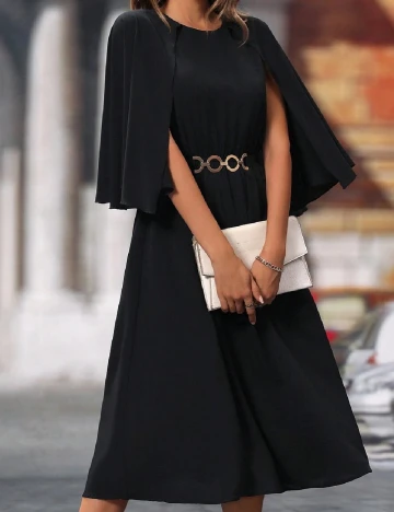 Rochie medie SHEIN, negru