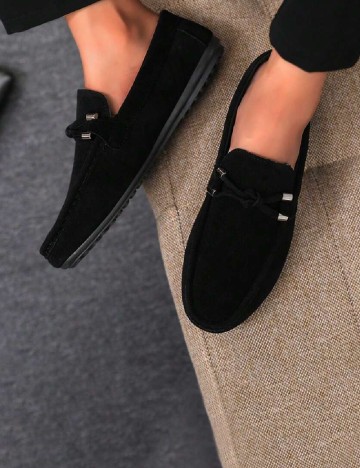 
						Mocasini SHEIN, negru