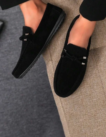 Mocasini SHEIN, negru Negru