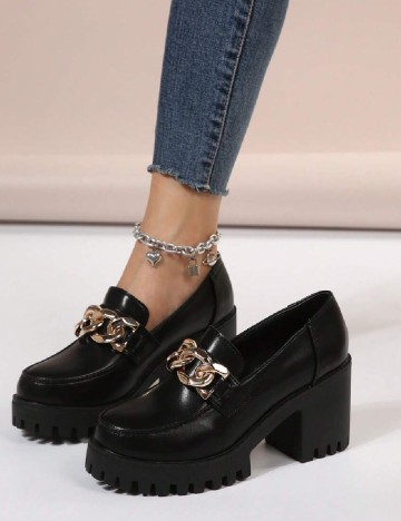 Pantofi SHEIN, negru