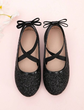 Pantofi Shein Kids, negru