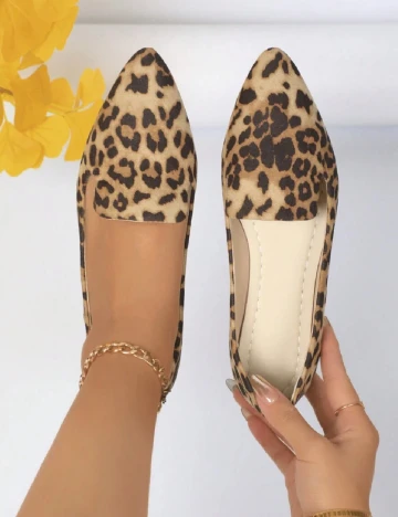 Balerini SHEIN, animal print Animal print