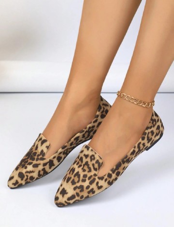 Balerini SHEIN, animal print