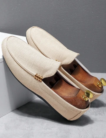 Mocasini SHEIN, crem Crem
