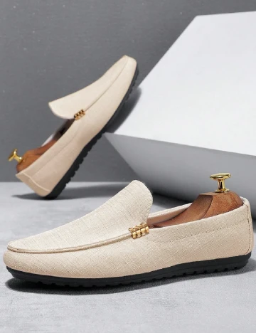 Mocasini SHEIN, crem Crem