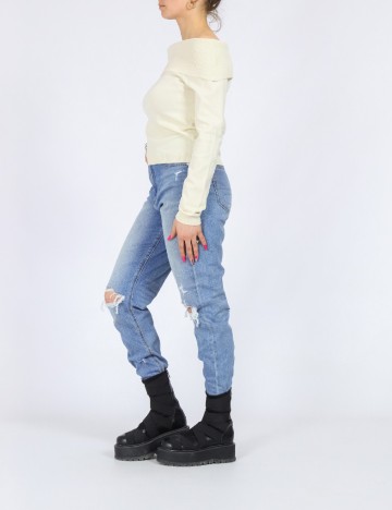 Bluza Vero Moda, ecru