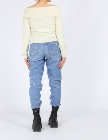 Bluza Vero Moda, ecru