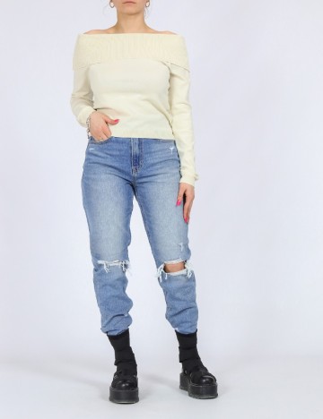 Bluza Vero Moda, ecru
