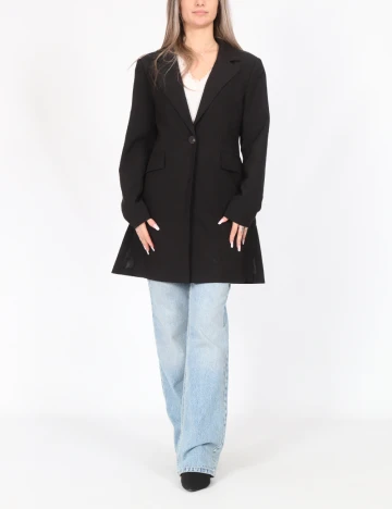 Jacheta Only, negru Negru