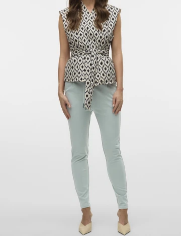 Pantaloni Vero Moda, turcoaz