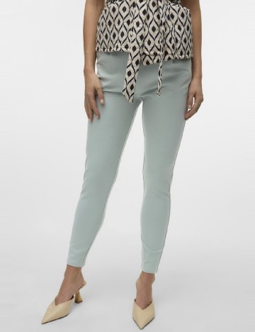 Pantaloni Vero Moda, turcoaz