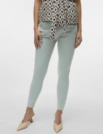 Pantaloni Vero Moda, turcoaz